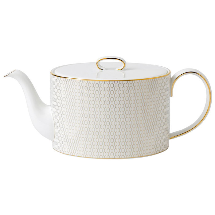 Wedgwood Tetera Arris-Gio Gold Bone China/New Bone China 1 L Wedgwood Tetera Arris-Gio Gold Bone China/New Bone China 1 L